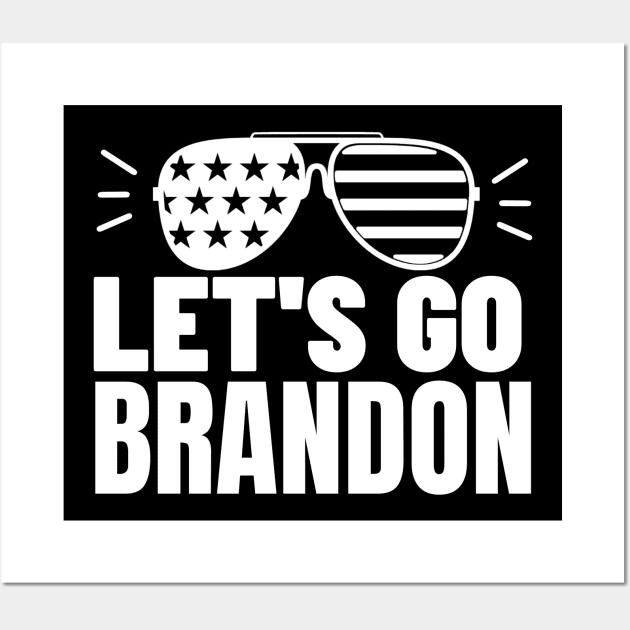 Let's Go Brandon Wall Art by LadySaltwater